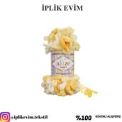Alize Puffy Color 5921 Ebruli 100 gr Örgü İplik