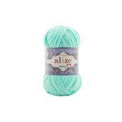 Alize Velluto 19 Açık Mint Yünlü İplik