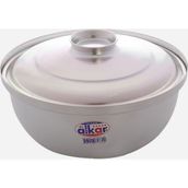 Alkar Evs Alüminyum 50 cm Gümüş Helvane Tencere