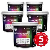 Alkoru Beyaz Likit Membran Renkli Reçine Esaslı 5x13 kg Sıvı Su Yalıtım Malzemesi