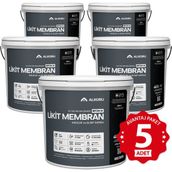 Alkoru Bitüm 1K Likit Membran Kauçuk ve Elyaf Katkılı 5x13 kg Sıvı Su Yalıtım Malzemesi