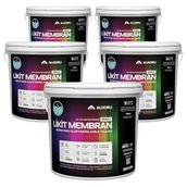 Alkoru Yeşil Likit Membran Renkli Reçine Esaslı 5x13 kg Sıvı Su Yalıtım Malzemesi