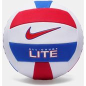 All Court Lıte Volleyball Deflated Whıte/unıversıty Red Voleybol Topu 5 Numara Beyaz - Kırmızı