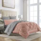 Alla Turca Lux Lastikli Çarşaflı 4 Yastık Kılıflı 6 Parça Çift Kişilik 195x215 cm Pudra Gri Uyku Seti