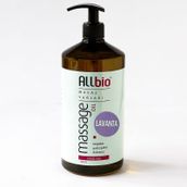 Allbio 1000 ml Lavanta Masaj Yağı