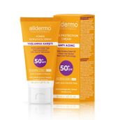 Alldermo Yaşlanma Karşıtı Anti-Aging Güneş Koruyucu Krem SPF50+ 50 ml