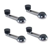 Allestock Tofaş Murat 124 Murat 131 Metal 4'lü Set Cam Açma Kapama Kolu