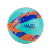 Allsix V-100 Öğretici Voleybol Topu 260-280 G Mavi Yeşil Mavi - Yeşil