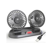 ALLY F410 USB Çift Başlıklı Araç Fanı Oto Fan Vantilatör