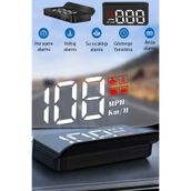 Ally M3 HUD OBD2 Head-Up Display Dijital Hız Göstergesi GPS Destekli OBD -Alarmlı Ön Cam Ekran Projektör