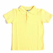 ALM 80238-006 Sarı Kısa Kol Çocuk Okul Lakos T-Shirt