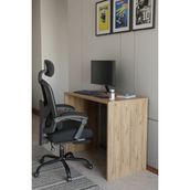 Alpa Ev Mobilya 50x90 cm Modern Çalışma ve Bilgisayar Masası - Ofis, Ev ve Öğrenci Ders Masası - 90x50cm - Ceviz