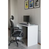 Alpa Ev Mobilya Çalışma Masası, Modern Bilgisayar Masası, Ofis & Ev Kullanımı, Minimal Tasarım Beyaz