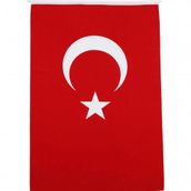 Alpaka 30x45 Türk Bayrağı