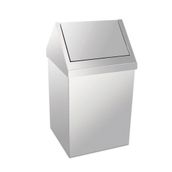 Alper Banyo 3800-325 Krom Çatı Kapaklı Çöp Kovası