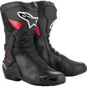 Alpinestars Smx-6 V3 Ds Wp Korumalı Motosiklet Botu Siyah / Kırmızı