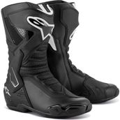 Alpinestars Smx-6 V3 Korumalı Motosiklet Botu Siyah Beyaz - Siyah - Beyaz - 44