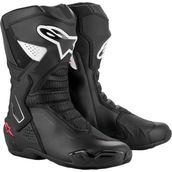 Alpinestars Stella Smx-6 V3 Korumalı Kadın Motosiklet Botu Siyah / Beyaz / Pembe - 39