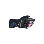Alpinestars WT-8 Gore-Tex Korumalı Motosiklet Eldiveni Siyah Mavi Beyaz