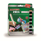 Alpino AR000134 Metalix Metalik Renkler Keçeli Boya Kalemi