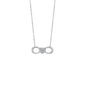 Altınbaş 0017143800011 Altın Sonsuzluk Kalp Kolye