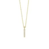 Altınbaş Altın İ Harfi Kolye