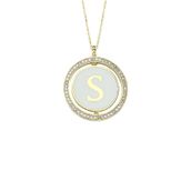Altınbaş Altın S Harfi Kolye