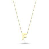 Altınbaş P367587 Pırlanta F Harfi Kadın Kolye