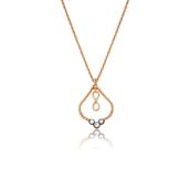 Altınbaş P422321 0.04 Karat Elmas Sonsuzluk Kolye