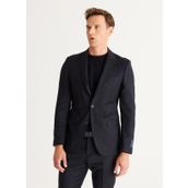 Altınyıldız Classics 4C3024100006 Koyu Lacivert Normal Bel Slim Fit Erkek Takım Elbise
