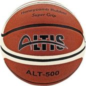 Altis Alt 500 Basketbol Topu No 5 Süper Grip Kauçuk Yüzey 5 Numara Kahverengi - Turuncu