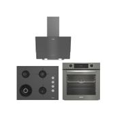 Altus ALA 322 G - ALA 189 DG - ALA 540 B Gri 3'lü Ankastre Set