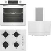 Altus Ala 322 W Fırın 159 Dw Ocak 510 Hw Davlumbaz Beyaz Ankastre Set