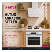Altus Ankastre Set No 207 Beyaz (Ala 322 W - Ala 189 Dw - Ala 570 W)