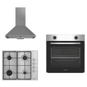 Altus Inox 3 Lü Ankastre Set ( Ala 310 I - Ala 181 Gid - Ala 522 I ) Gri