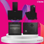 Altus Siyah Ankastre Set No 106 ( Ala 321 B - Ala 159 Gb - Ala 510 B)