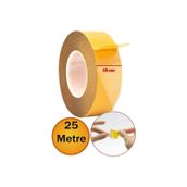 Ambalaj Marketim ŞeyliŞeyler - Çift Taraflı Bant 48 mm x 25 Metre Güçlü Yapışkanlı Genel Amaçlı Bant (1 Adet)