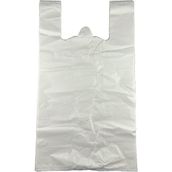 Ambalajın Kalın Beyaz Poşet Jumbo Boy 50X90CM Hışır Atlet Poşet Market Manav, Kurban Poşeti Çöp Poşeti - 25 KG