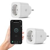 Amber LED Wi-Fi Akıllı Priz Uzaktan Telefonla Kontrol Edilebilir 16 | Tuya, Google Asistant, Amazon Alexa Uyumlu (2)