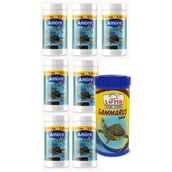 Amore Turtle Green Sticks 7X125ml, Lotus Gammarus 250Ml Surungen Ve Kaplumbaga Yemi