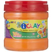 Amos İ-Clay Turuncu 400 gr Zıplayan Oyun Hamuru