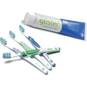 Amway Glister 4 Adet Diş Fırçası + Glister Florürlü 150 ml Diş Macunu