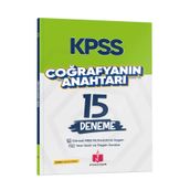 Anahtar Kitap 2026 KPSS Coğrafyanın Anahtarı 15 Deneme