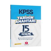 Anahtar Kitap 2026 KPSS Tarihin Anahtarı 15 Deneme