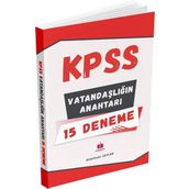 Anahtar Kitap 2026 KPSS Vatandaşlığın Anahtarı 15 Deneme