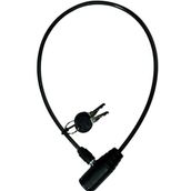 Anahtarlı Bisiklet Motor Kask Kilidi 65 cm 1 Adet Çelik Halatlı Dayanıklı Kilit 1410