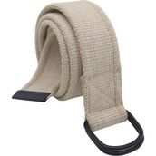 Anatolia Craft Siyah D Tokalı Dokuma Erkek Kadın Genç Bej Krem Spor Kot Taktik Kanvas Bez Kemer - 115 cm - Bej - Krem