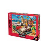 Anatolian 3322 Kedilerin Plaj Keyfi 260 Parça Puzzle