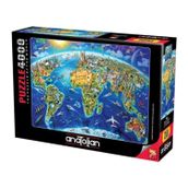 Anatolian 5202 Dünyanın Simgeleri 4000 Parça Puzzle