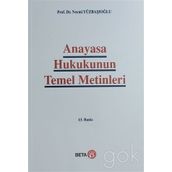 ANAYASA HUKUKUNUN TEMEL METINLERI - NECMI YÜZBAŞIOĞLU (ISBN:9786053771371)